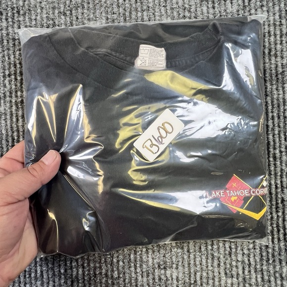 Vintage Lake Tahoe Corvette‎ Club TShirt Large Red Car Graphic Stith Printing - Picture 11 of 11